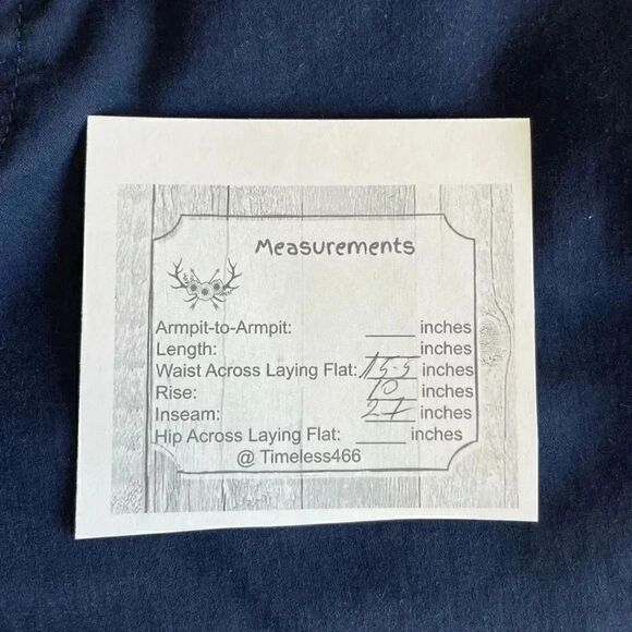 Tahari Denim Jeans Navy Skinny Leg Designer Cotton Blend Mid-Rise SZ 8/29 # 1582 - Picture 12 of 13